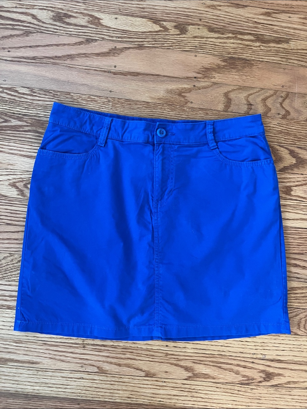 St. John’s Bay Blue Skort Size 6 Athletic Casual Golf Skirt Built-In Shorts